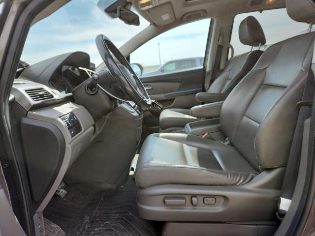 5FNRL5H61EB121407 - 2014 HONDA ODYSSEY EXL GRAY photo 7