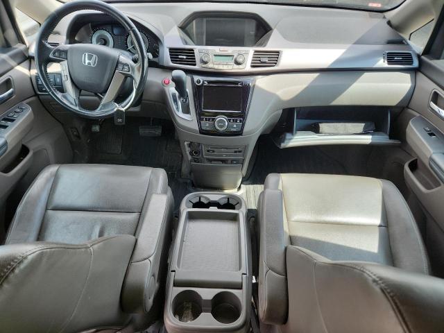 5FNRL5H61EB121407 - 2014 HONDA ODYSSEY EXL GRAY photo 8