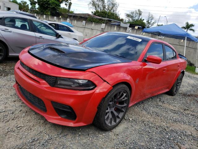 2C3CDXL99LH137799 - 2020 DODGE CHARGER SRT HELLCAT RED photo 1