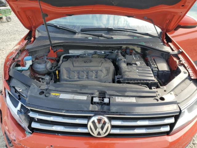 3VV2B7AXXKM141473 - 2019 VOLKSWAGEN TIGUAN SE ORANGE photo 12