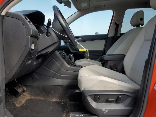 3VV2B7AXXKM141473 - 2019 VOLKSWAGEN TIGUAN SE ORANGE photo 7