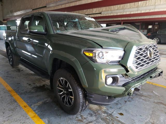 3TMDZ5BN3NM136768 - 2022 TOYOTA TACOMA DOUBLE CAB 绿色 照片 4
