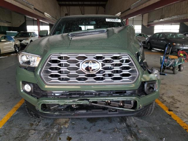 3TMDZ5BN3NM136768 - 2022 TOYOTA TACOMA DOUBLE CAB 绿色 照片 5