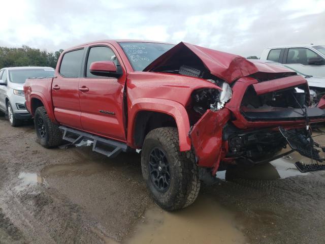 3TMAZ5CN9KM088898 - 2019 TOYOTA TACOMA DOUBLE CAB 红色 照片 4