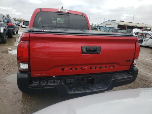3TMAZ5CN9KM088898 - 2019 TOYOTA TACOMA DOUBLE CAB 红色 照片 6