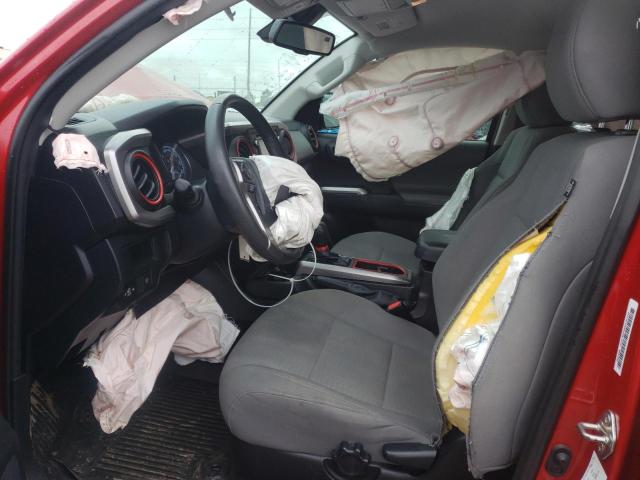 3TMAZ5CN9KM088898 - 2019 TOYOTA TACOMA DOUBLE CAB 红色 照片 7