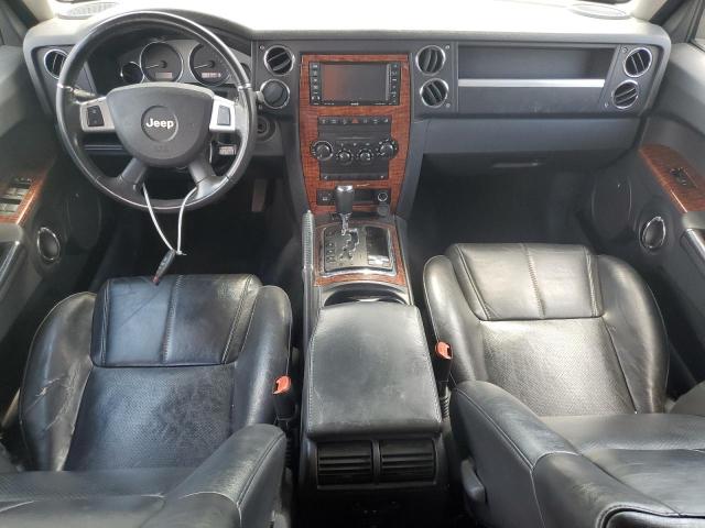 1J4RG5GT9AC158332 - 2010 JEEP COMMANDER LIMITED BLACK photo 8