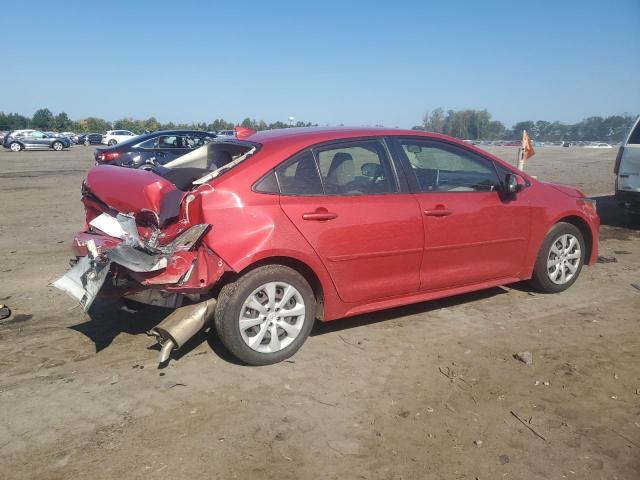 JTDEPRAE9LJ054413 - 2020 TOYOTA COROLLA LE RED photo 3