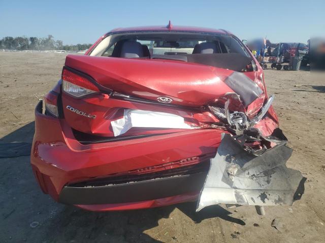 JTDEPRAE9LJ054413 - 2020 TOYOTA COROLLA LE RED photo 6