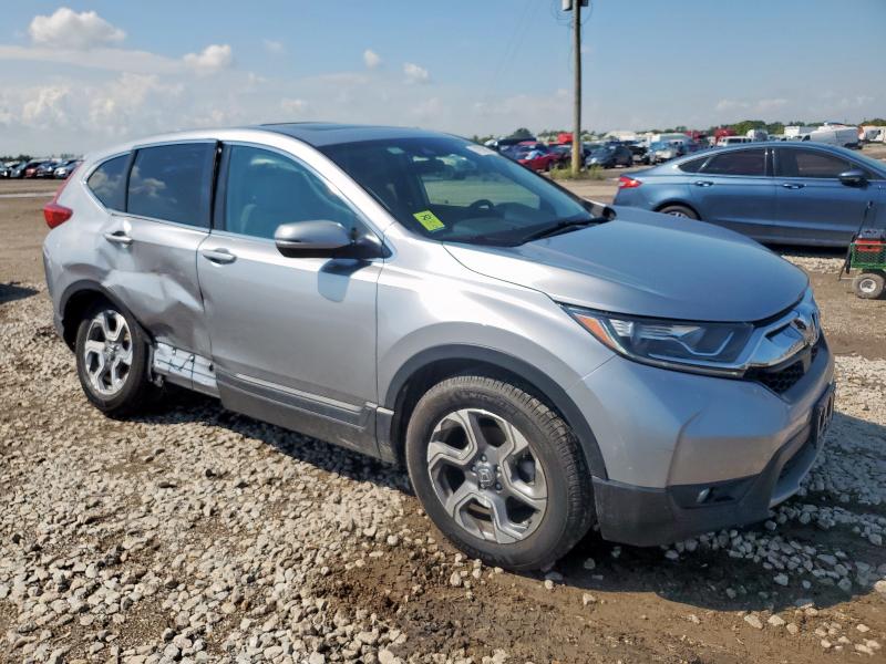 7FARW1H57HE000249 - 2017 HONDA CR-V EX 银色 照片 4