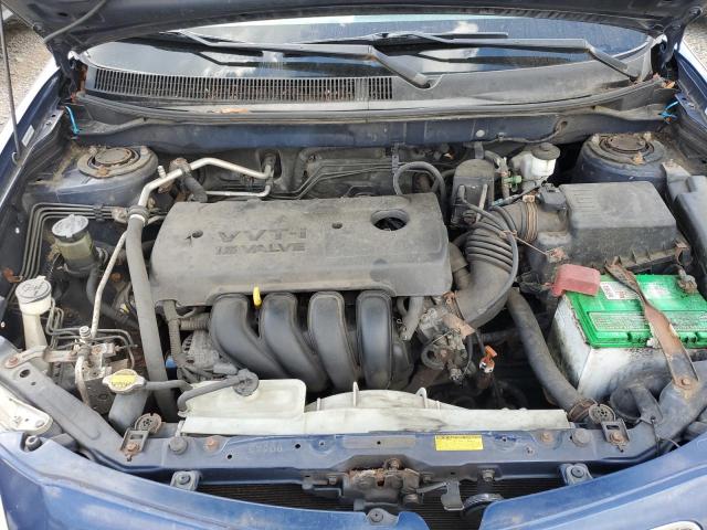 5Y2SM66855Z473635 - 2005 PONTIAC VIBE BLUE photo 12