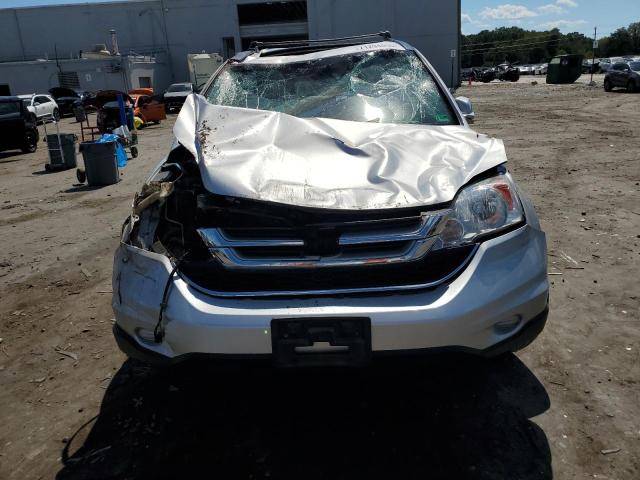 5J6RE4H71BL089056 - 2011 HONDA CR-V EXL ვერცხლისფერი ფოტო 5
