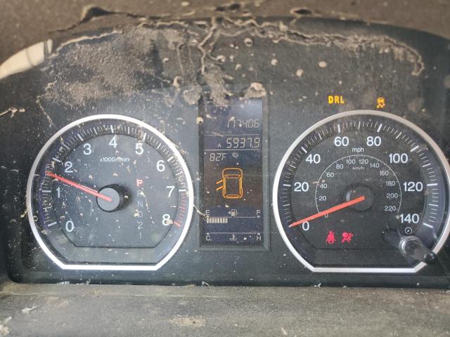 5J6RE4H71BL089056 - 2011 HONDA CR-V EXL ვერცხლისფერი ფოტო 9