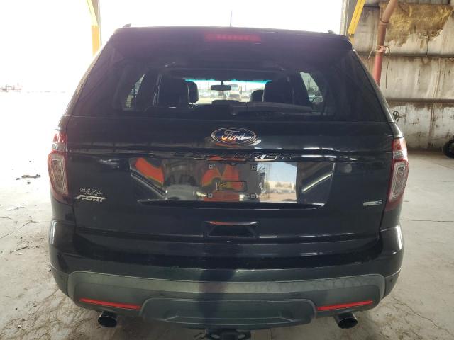 1FM5K8GT6EGA13697 - 2014 FORD EXPLORER SPORT BLACK photo 6