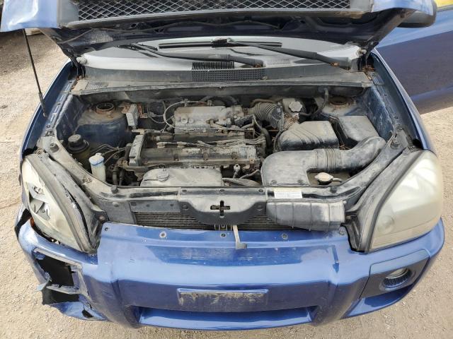 KM8JM12B77U570248 - 2007 HYUNDAI TUCSON GLS BLUE photo 12