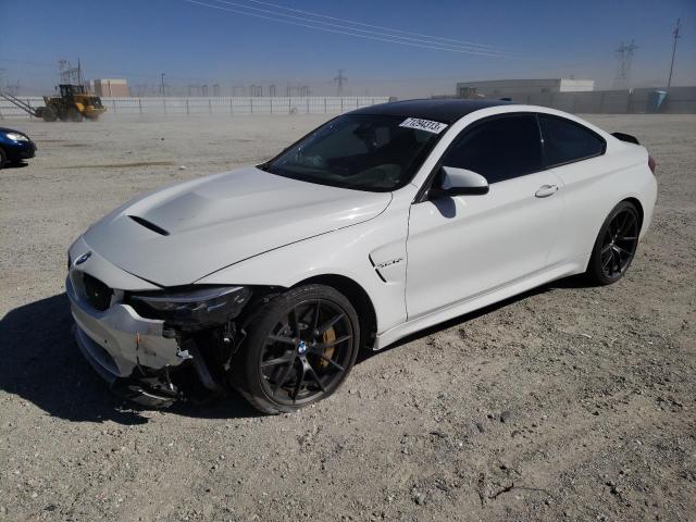 WBS3S7C50KAC09660 - 2019 BMW M4 CS WHITE photo 1