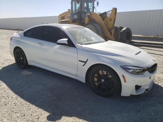 WBS3S7C50KAC09660 - 2019 BMW M4 CS WHITE photo 4