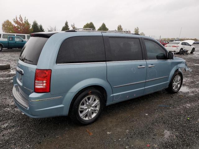 2A4RR7DX9AR399330 - 2010 CHRYSLER TOWN & COU LIMITED BLUE photo 3