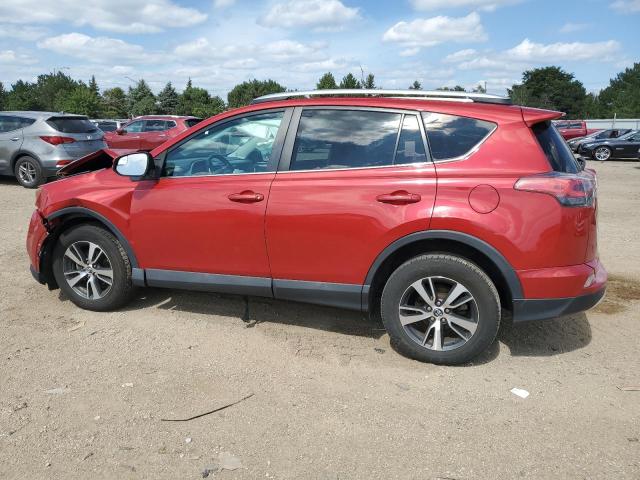 2T3RFREV3GW535991 - 2016 TOYOTA RAV4 XLE RED photo 2