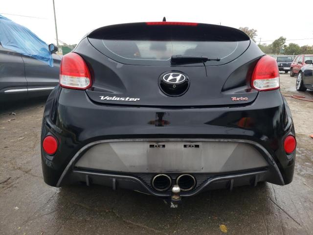 KMHTC6AE6GU258894 - 2016 HYUNDAI VELOSTER TURBO BLACK photo 6