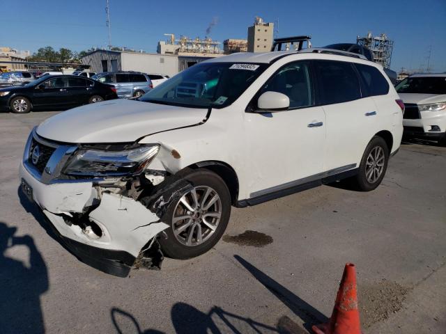 5N1AR2MM5DC638876 - 2013 NISSAN PATHFINDER S 白色 照片 1