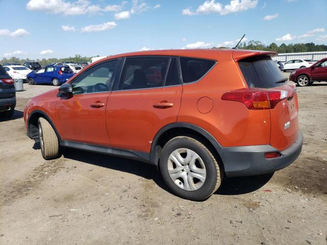 2T3BFREV1FW254143 - 2015 TOYOTA RAV4 LE 橙色 照片 2