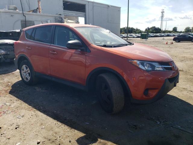 2T3BFREV1FW254143 - 2015 TOYOTA RAV4 LE 橙色 照片 4