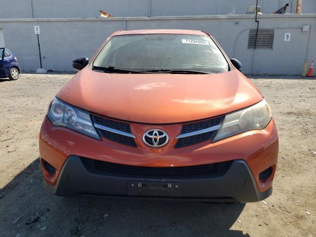 2T3BFREV1FW254143 - 2015 TOYOTA RAV4 LE 橙色 照片 5