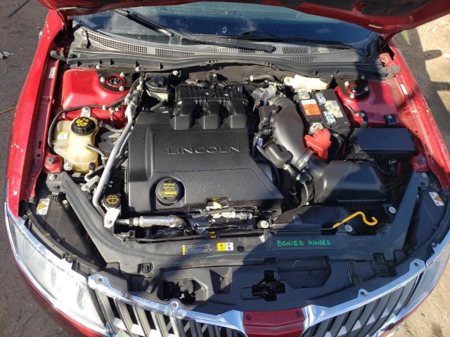 3LNHL2GCXAR623516 - 2010 LINCOLN MKZ BURGUNDY photo 11