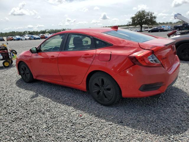 JHMFC1F3XJX024273 - 2018 HONDA CIVIC EX Կարմիր լուսանկար 2