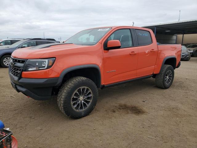 1GCGTEEN2K1255804 - 2019 CHEVROLET COLORADO ZR2 ORANGE photo 1