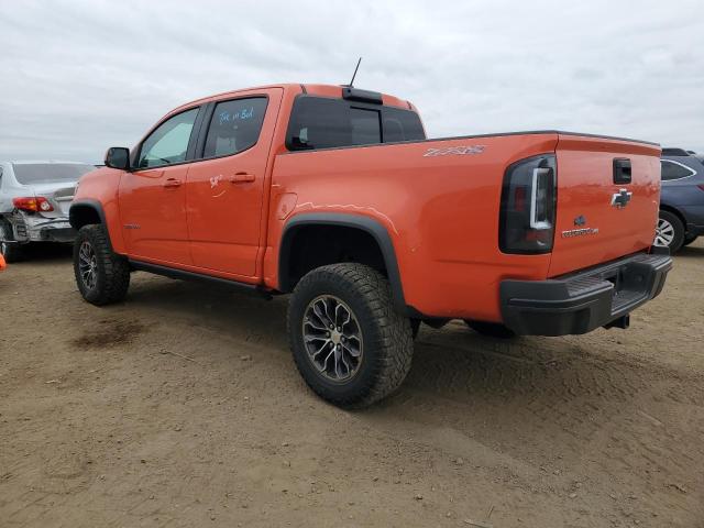 1GCGTEEN2K1255804 - 2019 CHEVROLET COLORADO ZR2 ORANGE photo 2