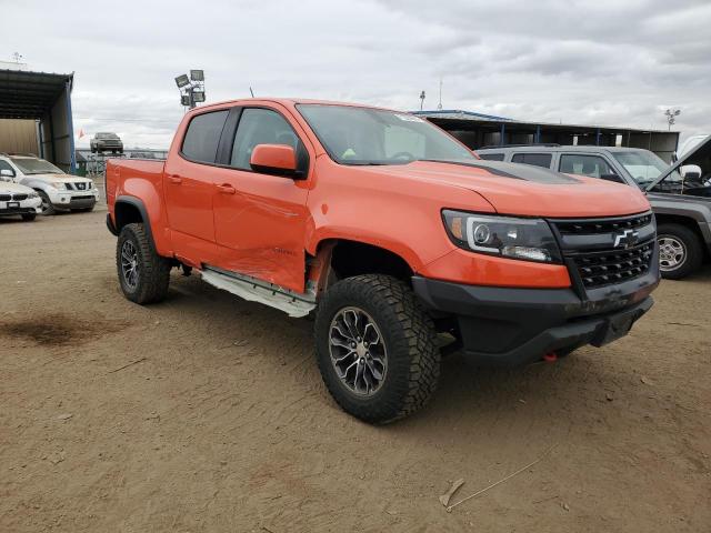 1GCGTEEN2K1255804 - 2019 CHEVROLET COLORADO ZR2 ORANGE photo 4