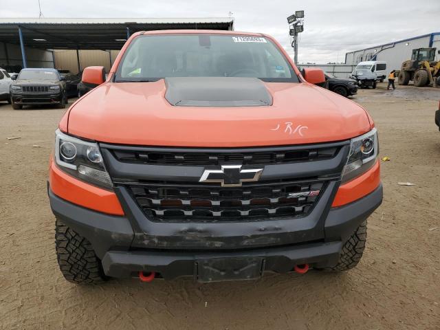 1GCGTEEN2K1255804 - 2019 CHEVROLET COLORADO ZR2 ORANGE photo 5