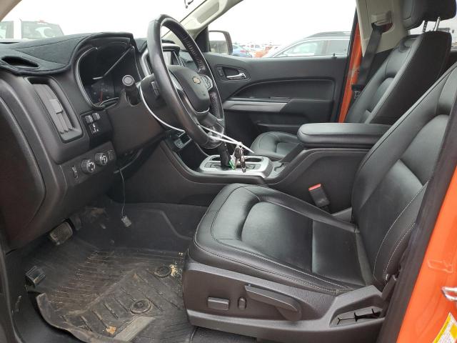 1GCGTEEN2K1255804 - 2019 CHEVROLET COLORADO ZR2 ORANGE photo 7