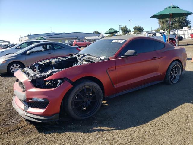 1FA6P8JZ0K5553180 - 2019 FORD MUSTANG SHELBY GT350 RED photo 1