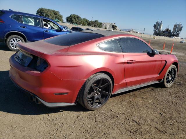 1FA6P8JZ0K5553180 - 2019 FORD MUSTANG SHELBY GT350 RED photo 3