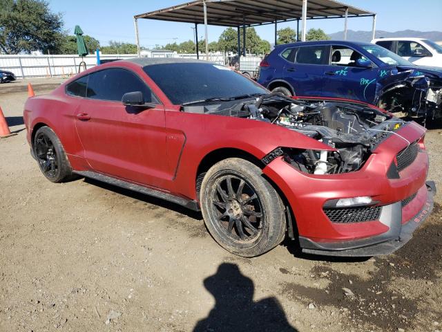 1FA6P8JZ0K5553180 - 2019 FORD MUSTANG SHELBY GT350 RED photo 4