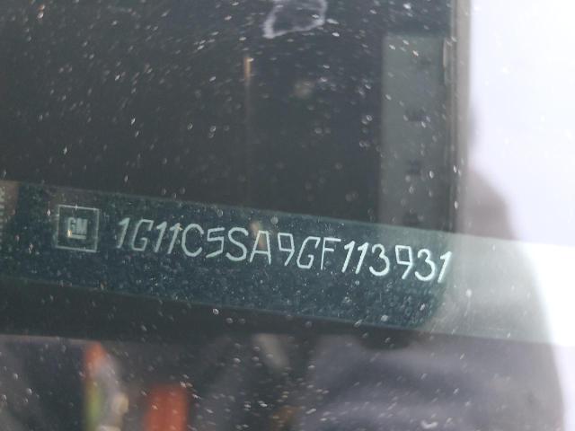 1G11C5SA9GF113931 - 2016 CHEVROLET MALIBU LIM LT 银色 照片 12