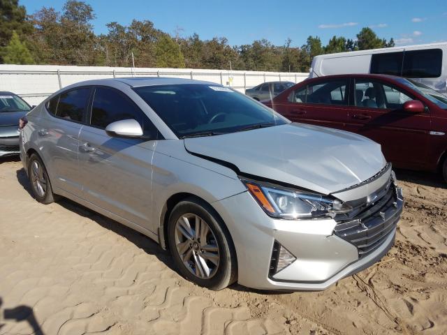 5NPD84LF5KH459810 - 2019 HYUNDAI ELANTRA SEL SILVER photo 1