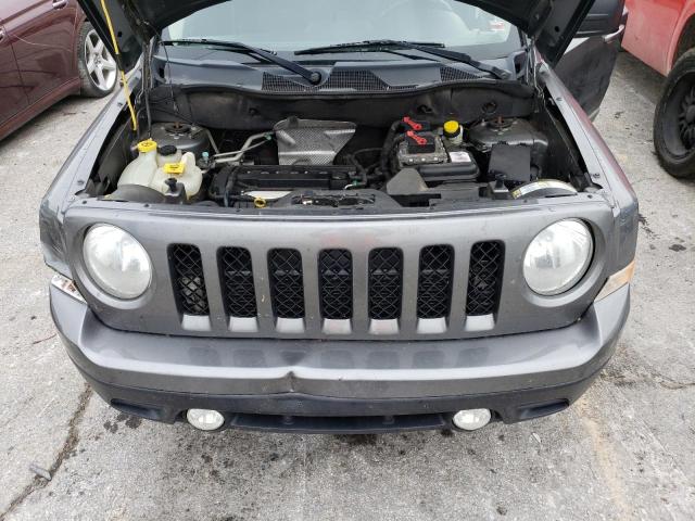 1J4NT1GA7BD194999 - 2011 JEEP PATRIOT SPORT GRAY photo 12