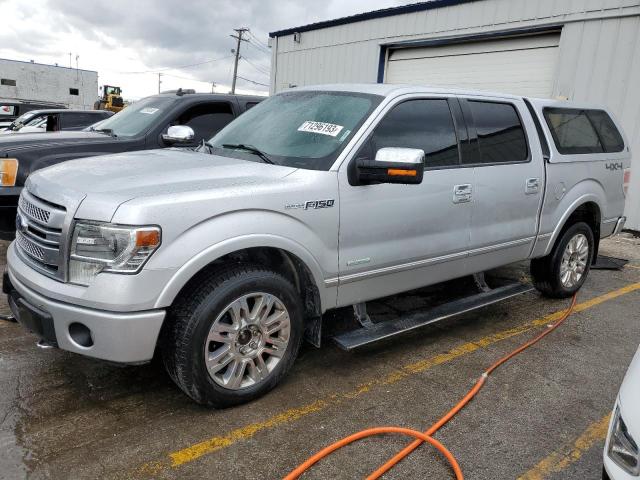 1FTFW1ET7EFC68145 - 2014 FORD F150 SUPERCREW SILVER photo 1