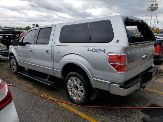 1FTFW1ET7EFC68145 - 2014 FORD F150 SUPERCREW SILVER photo 2