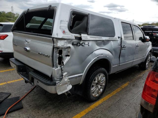 1FTFW1ET7EFC68145 - 2014 FORD F150 SUPERCREW SILVER photo 3