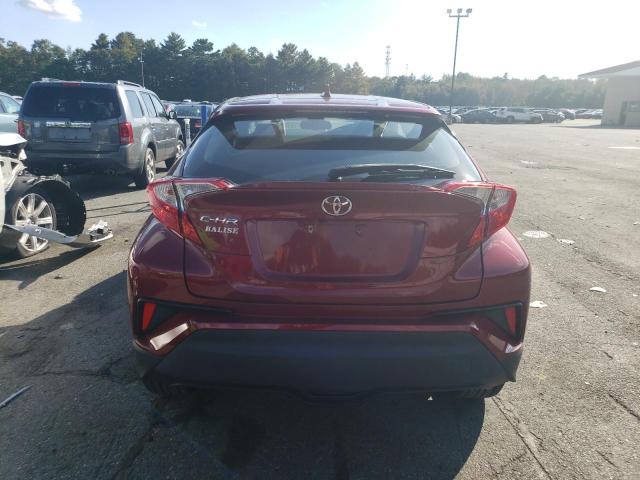 NMTKHMBX9JR017721 - 2018 TOYOTA C-HR XLE RED photo 6