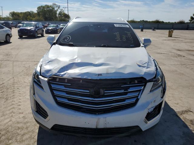 1GYKNARS4HZ105131 - 2017 CADILLAC XT5 WHITE photo 5