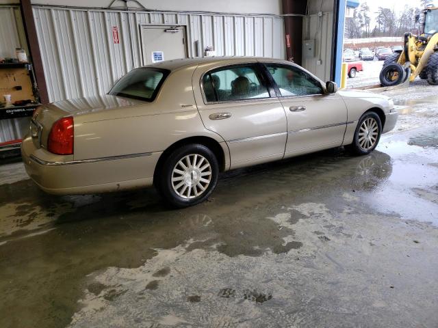 1LNHM81W34Y614505 - 2004 LINCOLN TOWN CAR EXECUTIVE Золотой фото 3