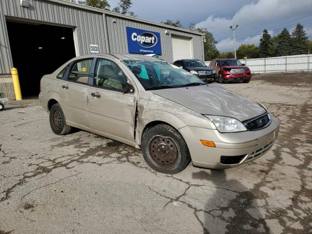 1FAFP34N07W128684 - 2007 FORD FOCUS ZX4 BEIGE photo 4