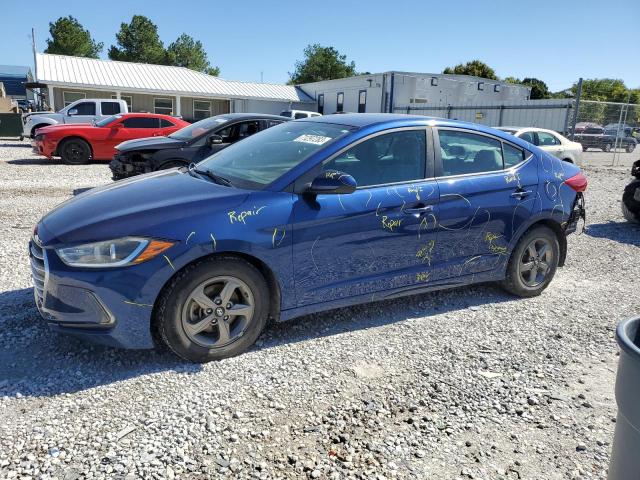 5NPD94LA4HH071347 - 2017 HYUNDAI ELANTRA ECO BLUE photo 1