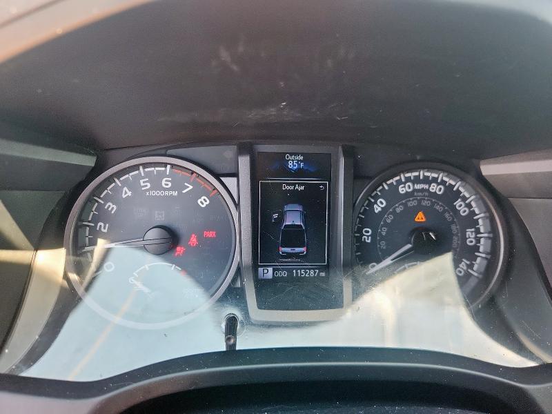 5TFCZ5ANXHX094353 - 2017 TOYOTA TACOMA DOUBLE CAB BLACK photo 9